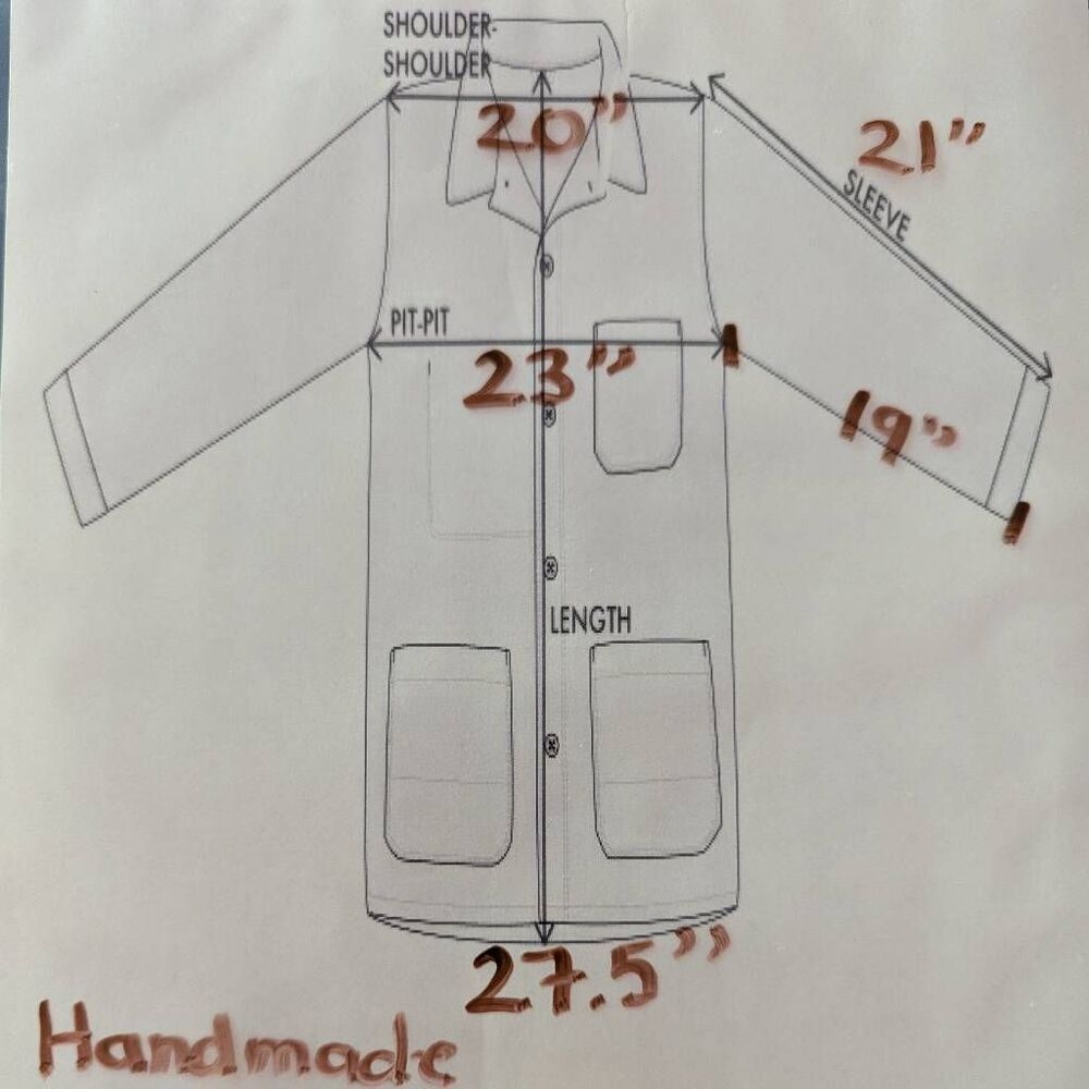 Fisherman Sweater Cardigan Off White Cream Heavy Cable Wood Buttons Unbranded - Picture 8 of 10